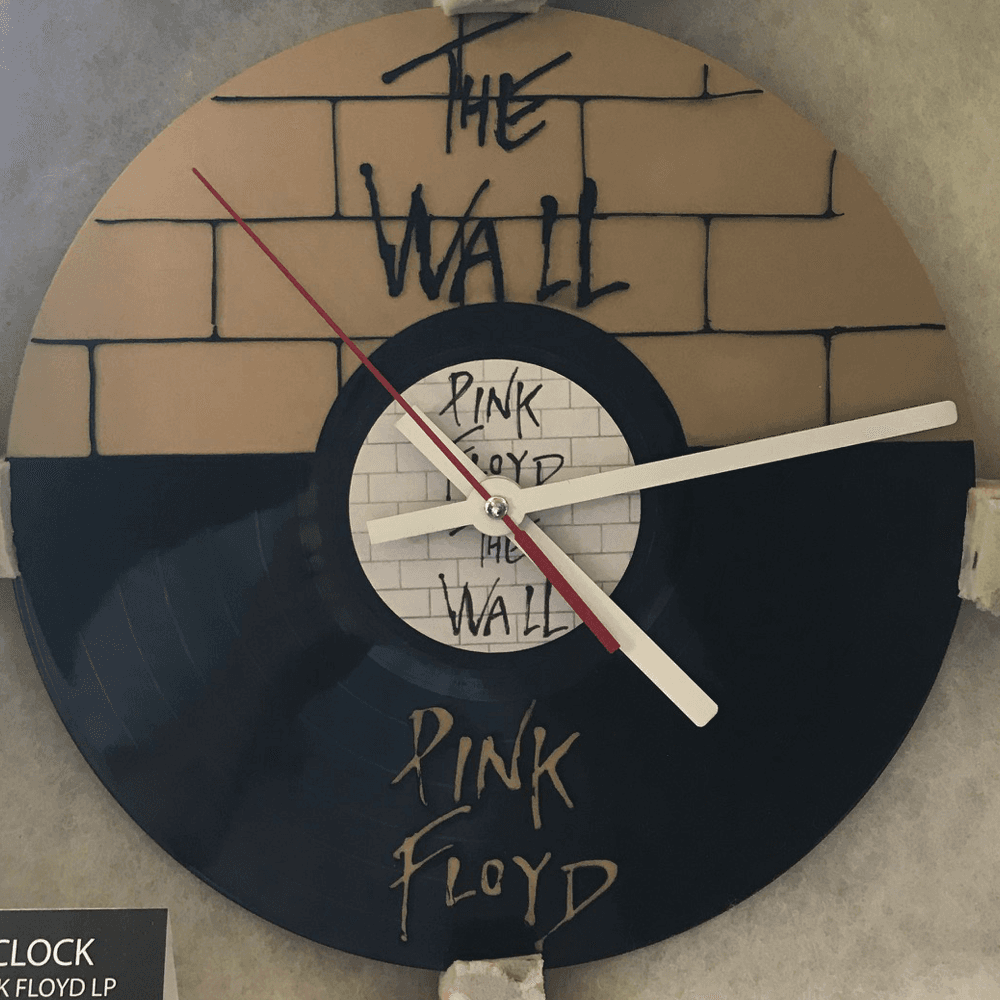Pink Floyd Record Clock - Lazer Cut 
