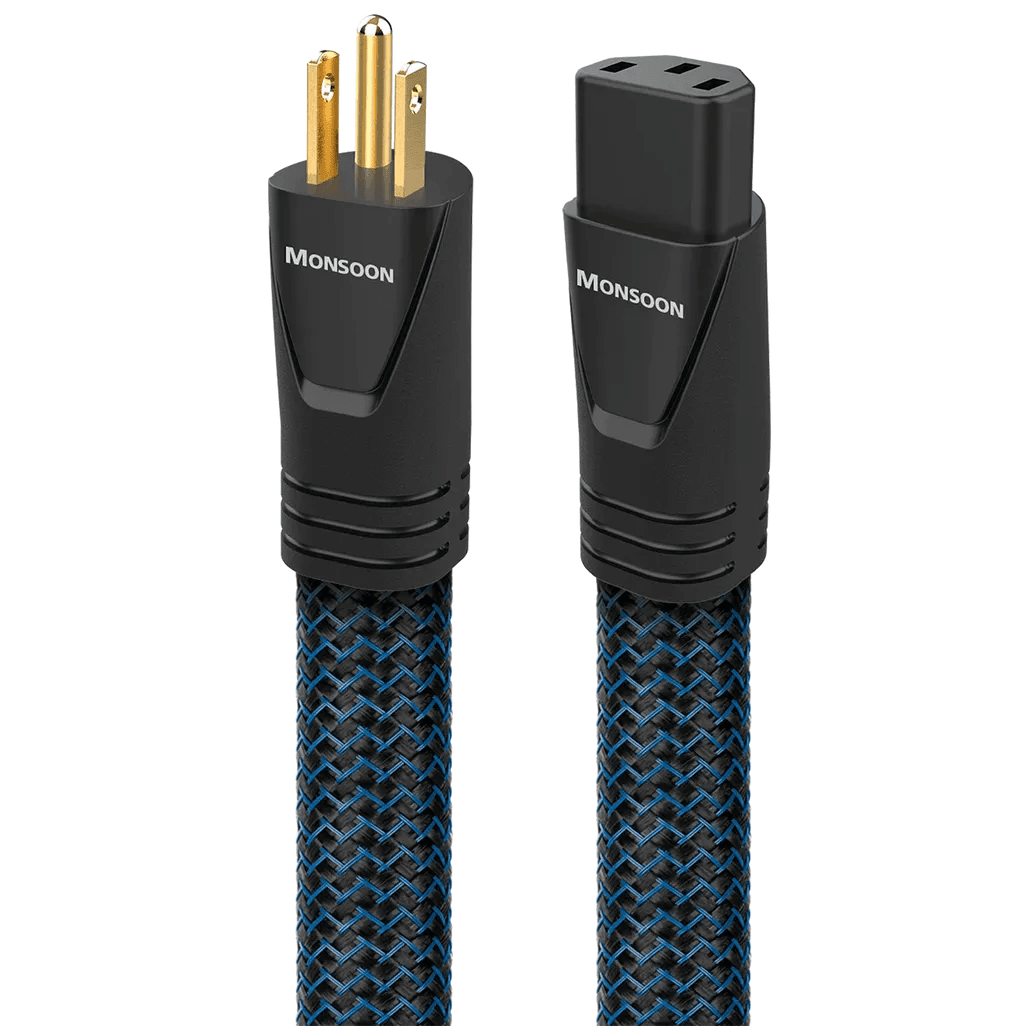 AudioQuest Monsoon Mains Cable 1m 2m - 1.0M or 2.0M MONSOON EU IEC13