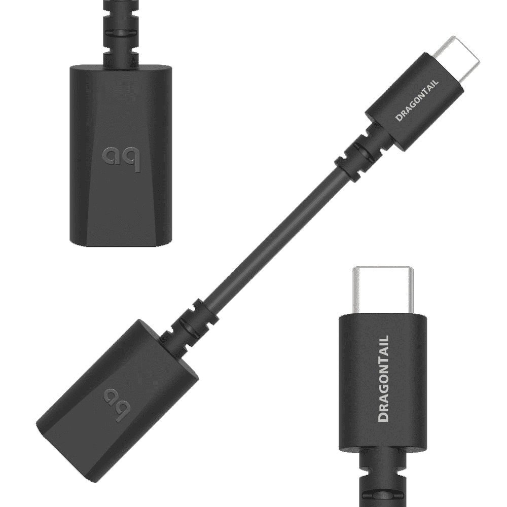 AudioQuest DragonTail C - USB-C Output Smartphone or Computer to a DragonFly DAC