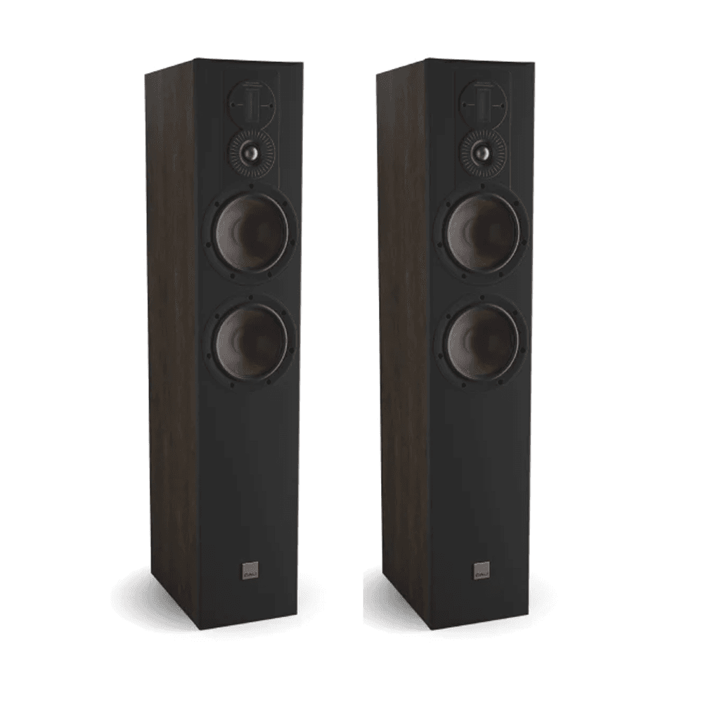 Dali Opticon 6 - Floorstanding Speaker - Tobacco Oak Pair