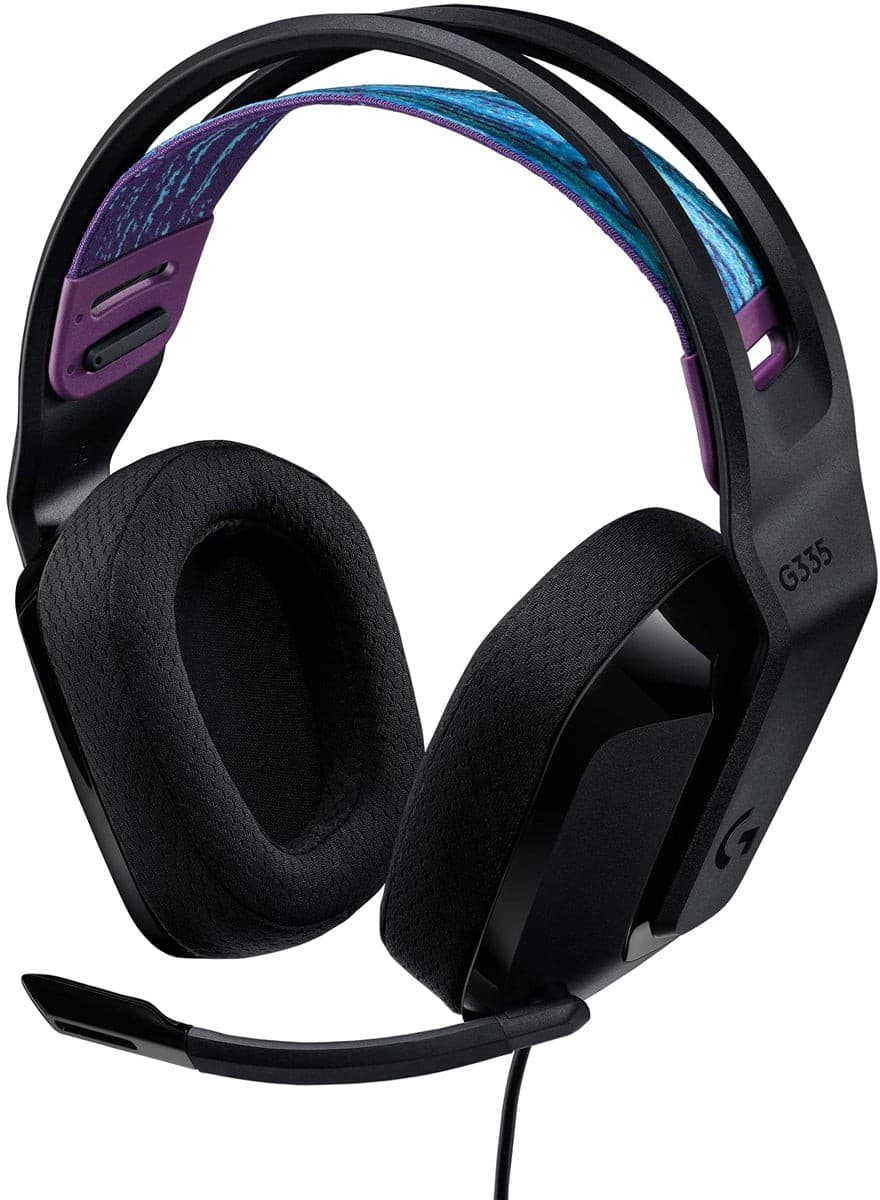 Logitech - G335 Wired Gaming Headset - Black