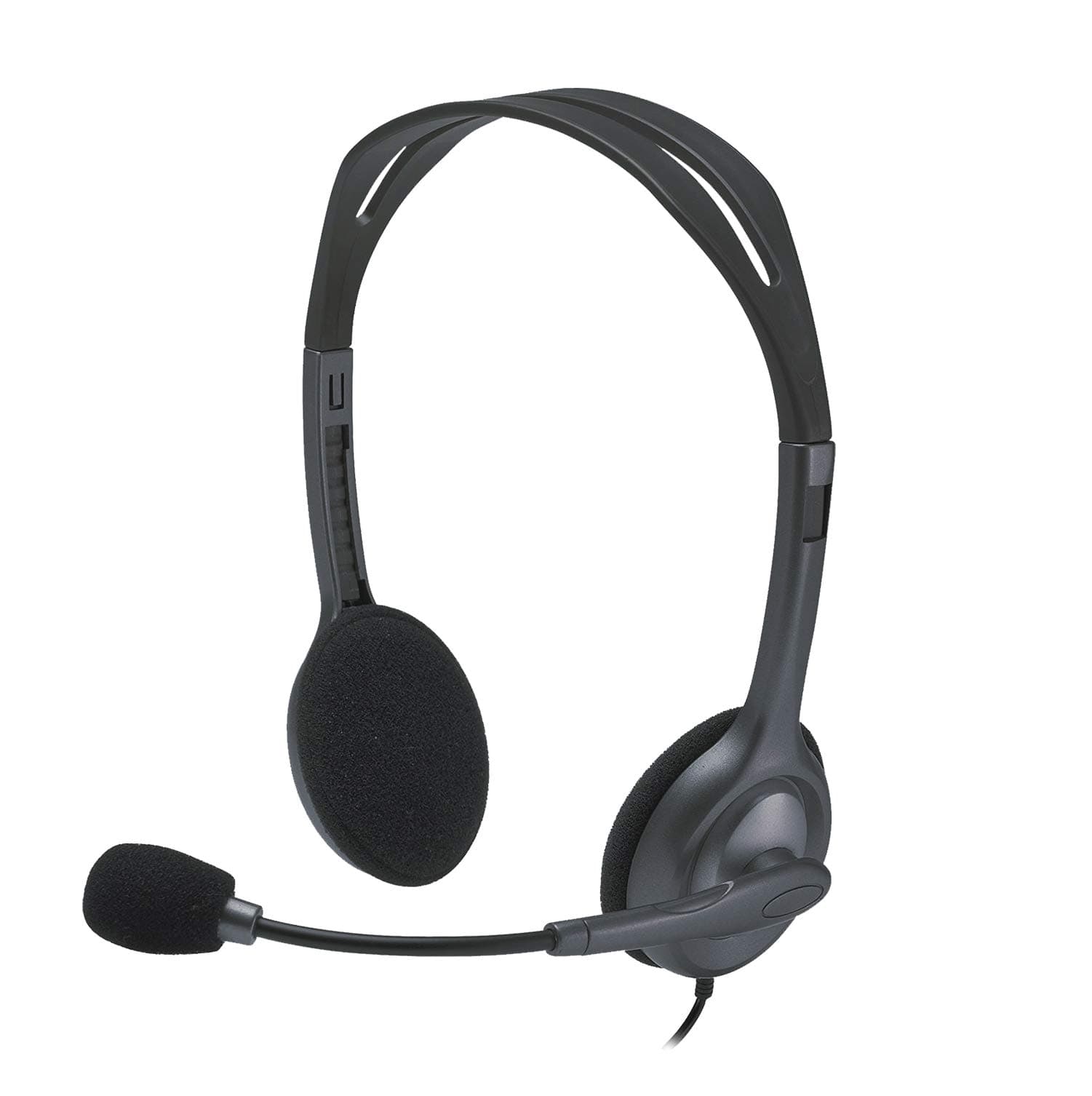 Logitech - H111 Stereo Headset with Noise-Cancelling Microphone