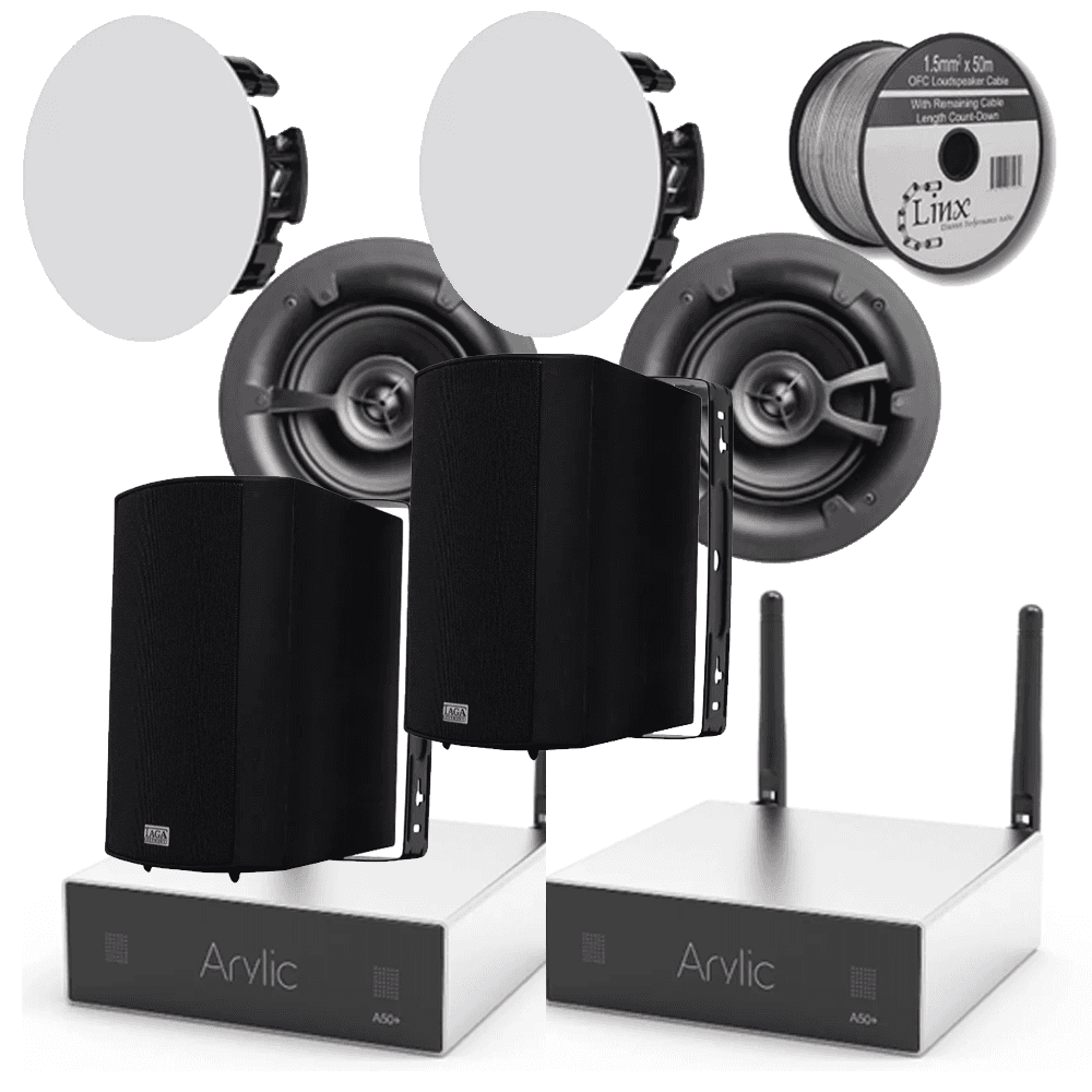 Linx Audio Solution 3 - Perfect for Cafe's | Restaurants | Retail Stores | Gym's | Offices