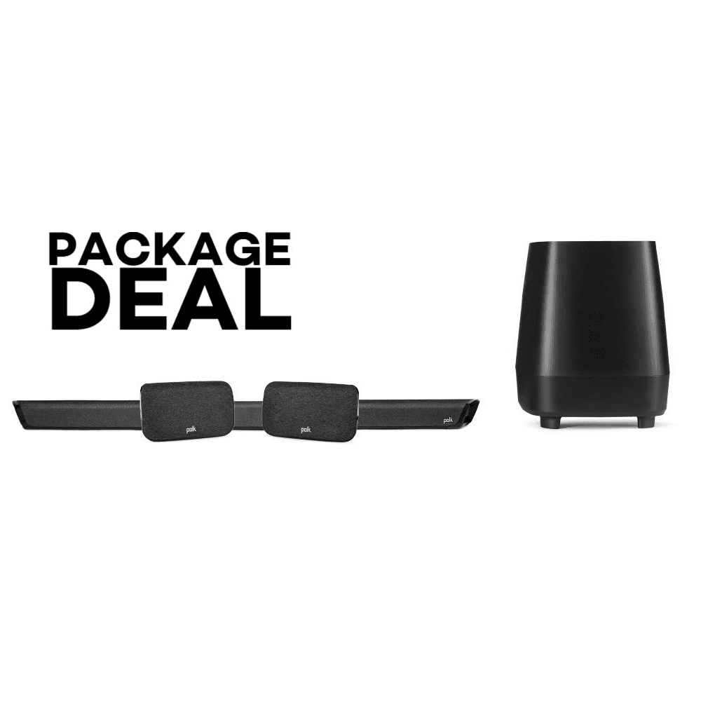 Polk Magnifi 2 Package - Surround Sound package with SR2 Wireless Surrounds