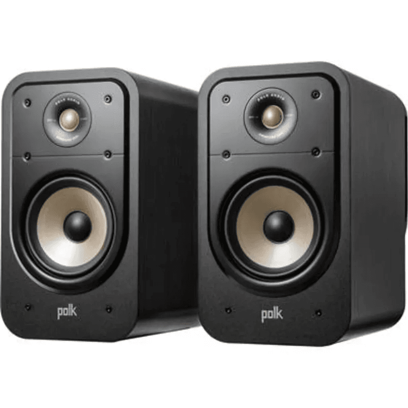 Polk Signature ES15 -  Bookshelf Speaker Pair (Black)