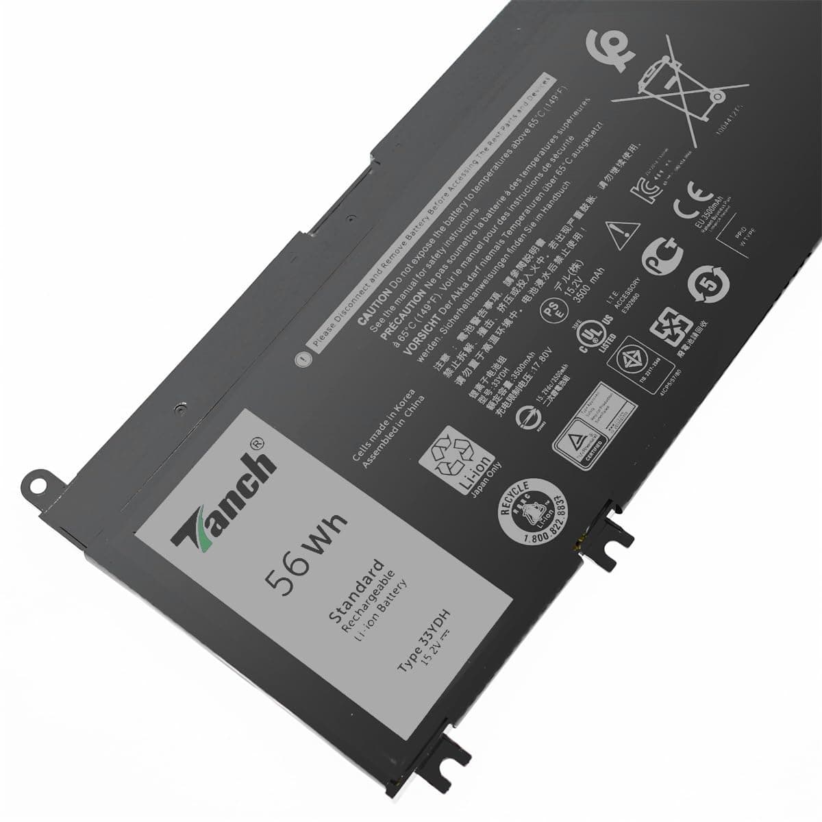 BTI - DL-I14 Dell Inspiron 14 / 1440 / 1750 Laptop Battery (6-Cell, 4400 mAh)