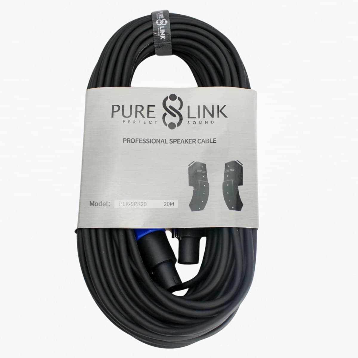 Pure Link - PureLink PLK-SPK20 20 Meter Speakon to Speakon Speaker Cable