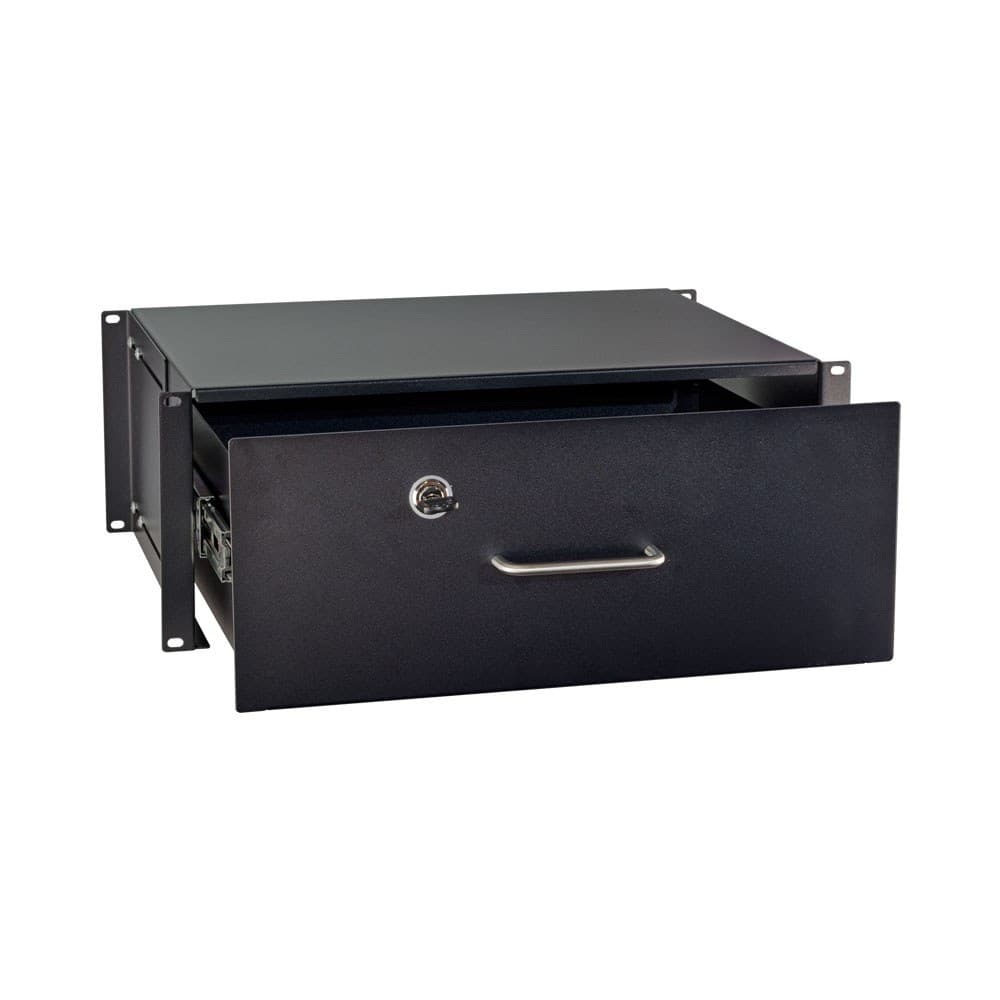 4U Rackmount Lockable Drawer (350mm Deep)