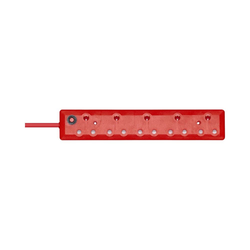 5-Port 16A SA Multiplug (Red)