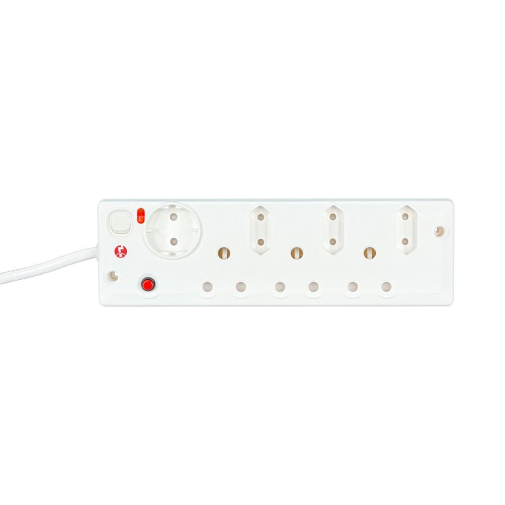 Generic Power Solutions - 7-Port Multiplug with Switch and Surge Protection