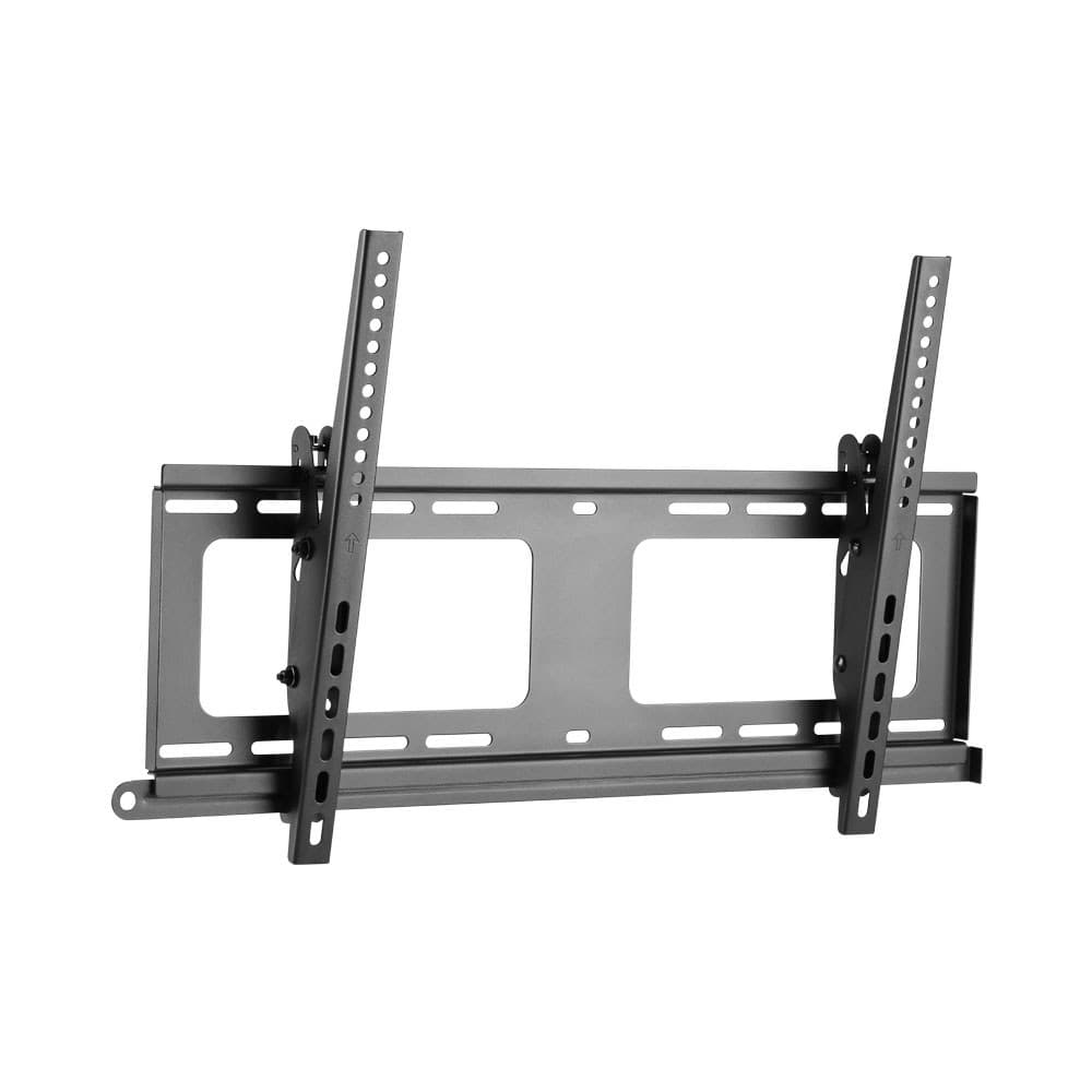 ANTI-THEFT HEAVY-DUTY TILTING CURVED & FLAT PANEL TV WALL MOUNT For most 37”-70″ curved & flat panel TVs