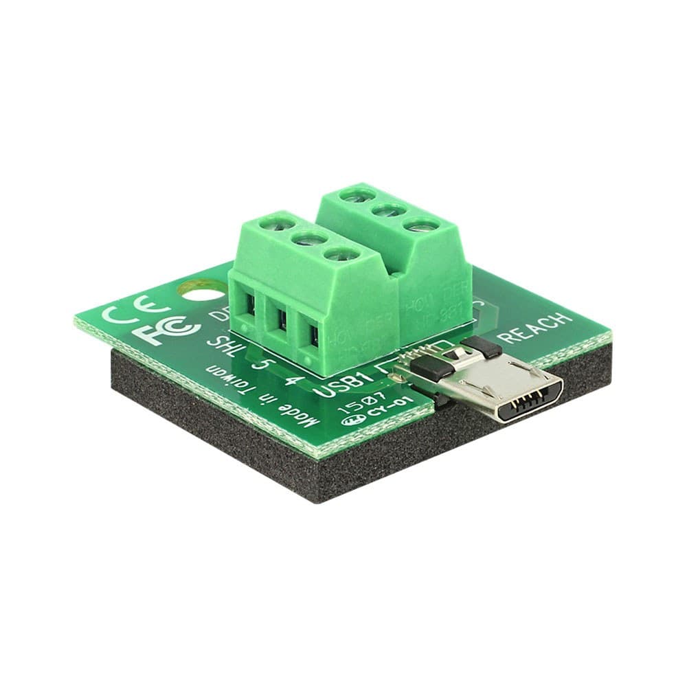 Delock - Micro-USB Male to 6-Pin Terminal Block Adapter (65597)