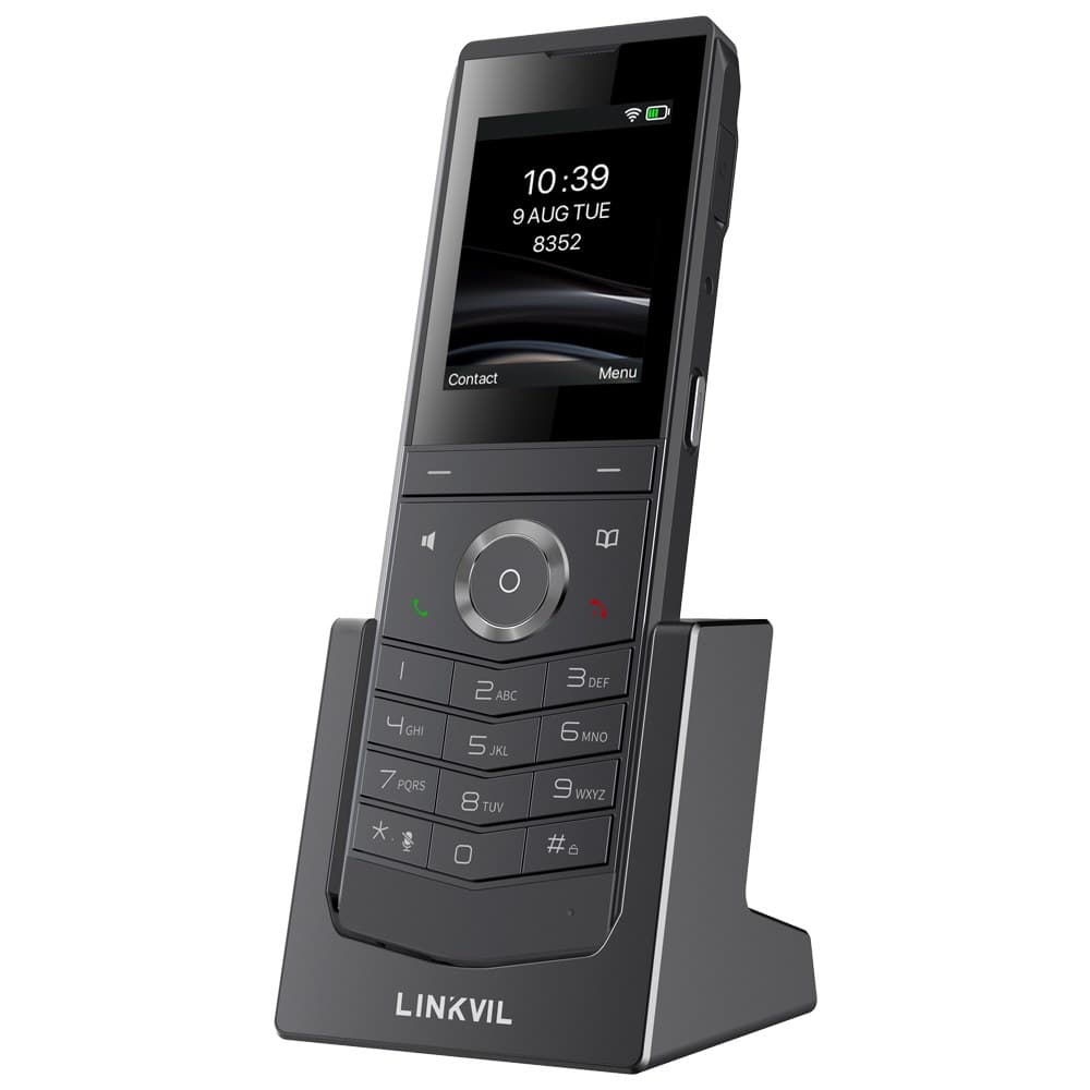 Fanvil - W611W Portable Wi-Fi 6 Phone with 2.4-inch Colour Screen and IP67