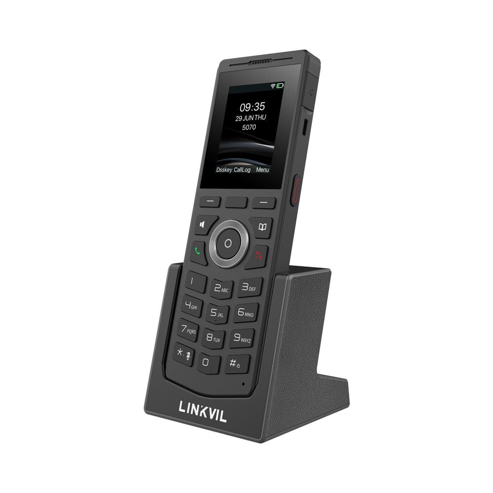 Fanvil - W610W Portable Wi-Fi Phone with 2-inch Colour Screen and Bluetooth 5