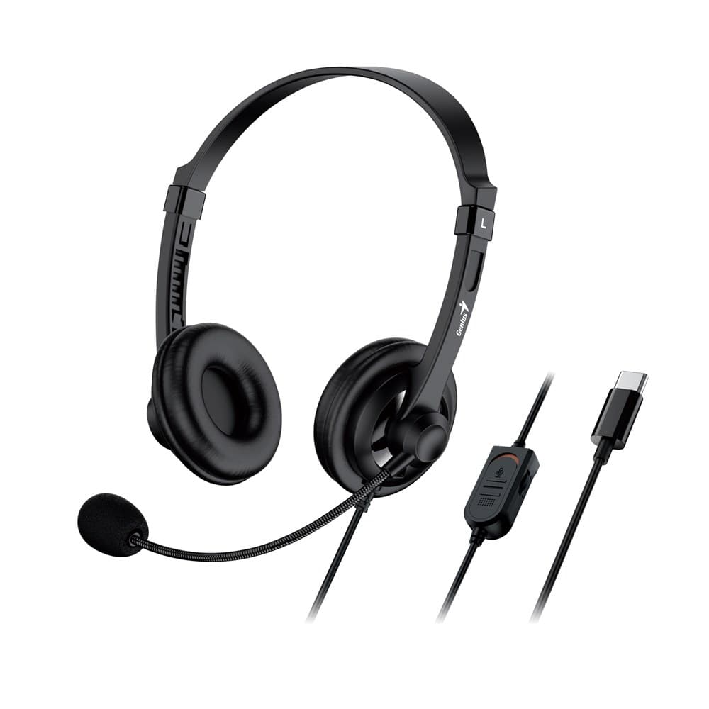 Genius - HS-230U USB Type-C Headset with Microphone