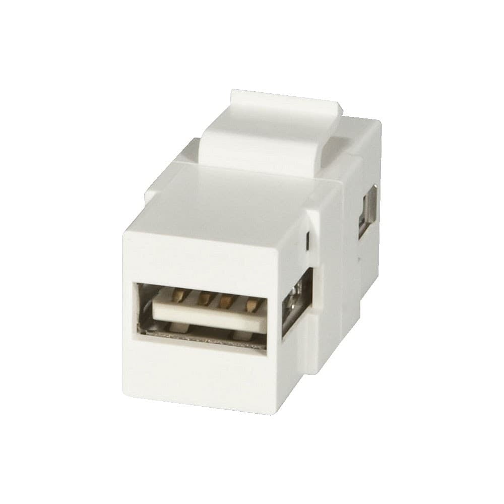 LINDY 60553 USB TYPE-A TO TYPE-A SNAP-IN KEYSTONE