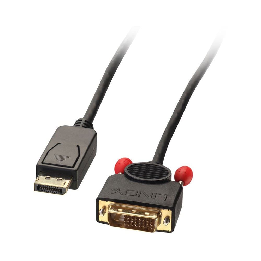 LINDY DISPLAYPORT MALE TO DVI MALE CABLE