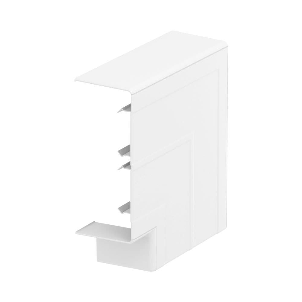 O-Line - OBO Rapid Flat 90° Elbow for 130mm Cable Trunking (White or Grey)