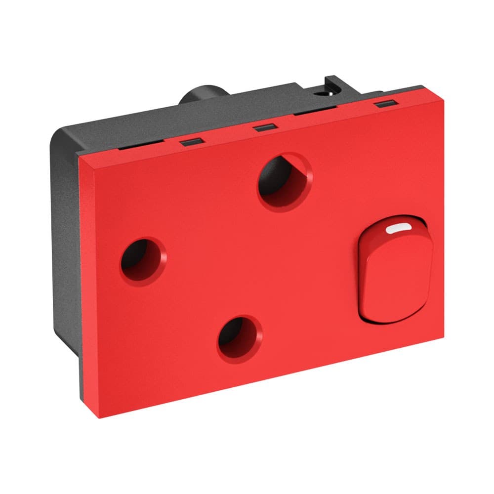 Generic Power Solutions - O-Line OBO 45° 16A Dedicated SA Power Socket with Switch