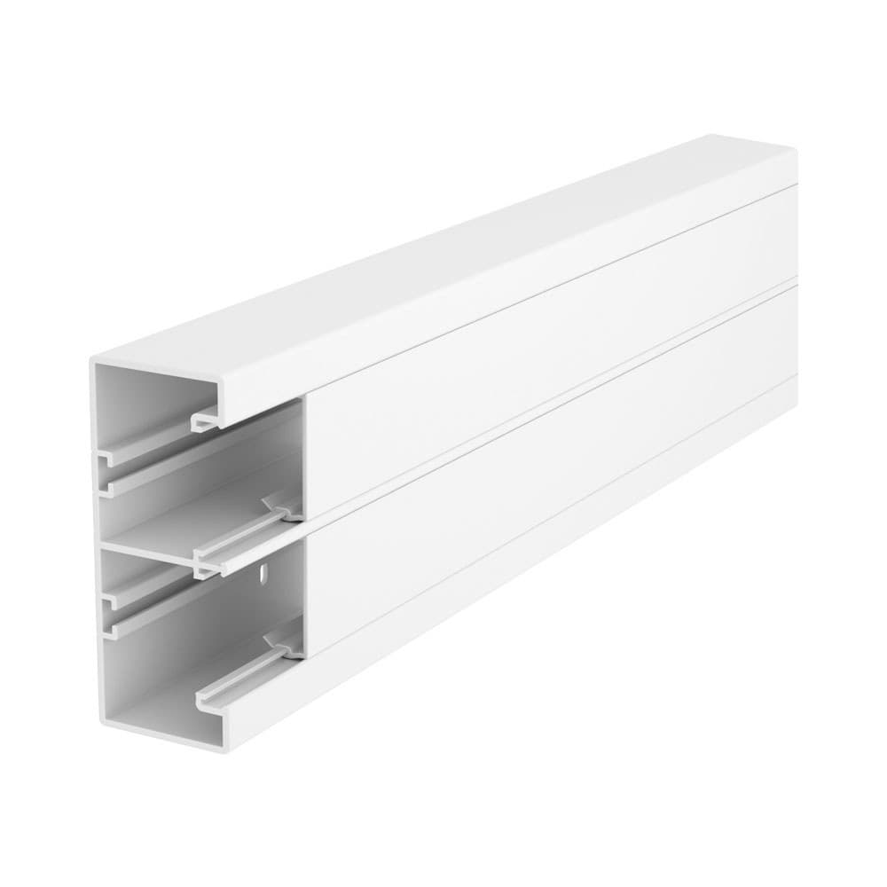 Generic Power Solutions - O-Line OBO Rapid 2-Compartment Trunking 130mm x 53mm (2m)