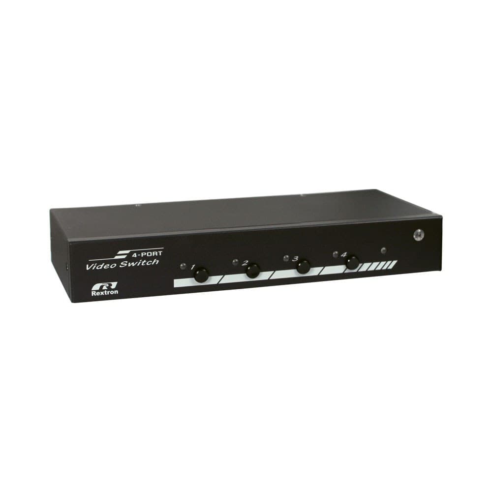 Rextron - VSMA-S401 4-Port Hdmi Switch With Audio And Serial Control