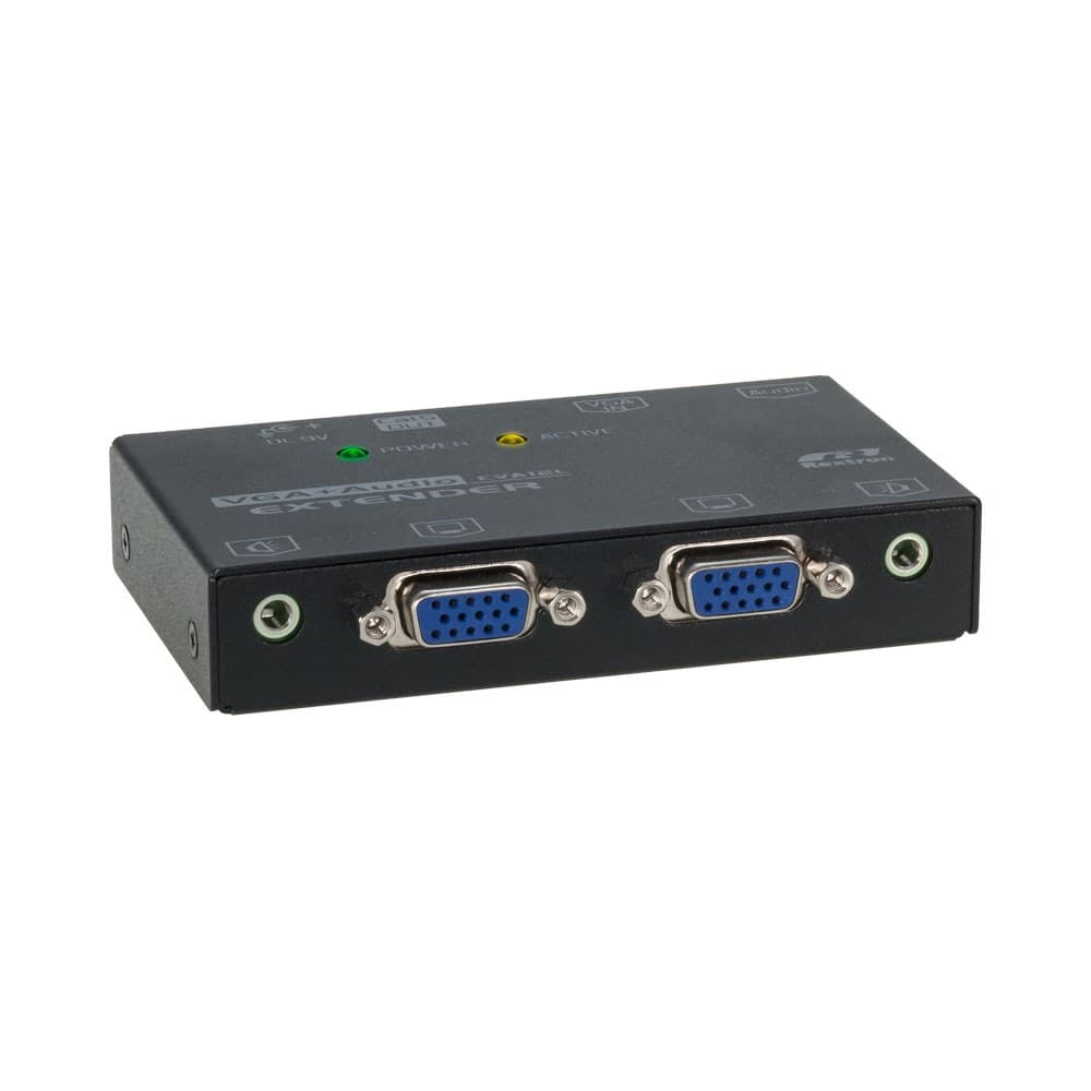 REXTRON CAT5E VGA AND AUDIO EXTENDER UP TO 150M (EVA214)