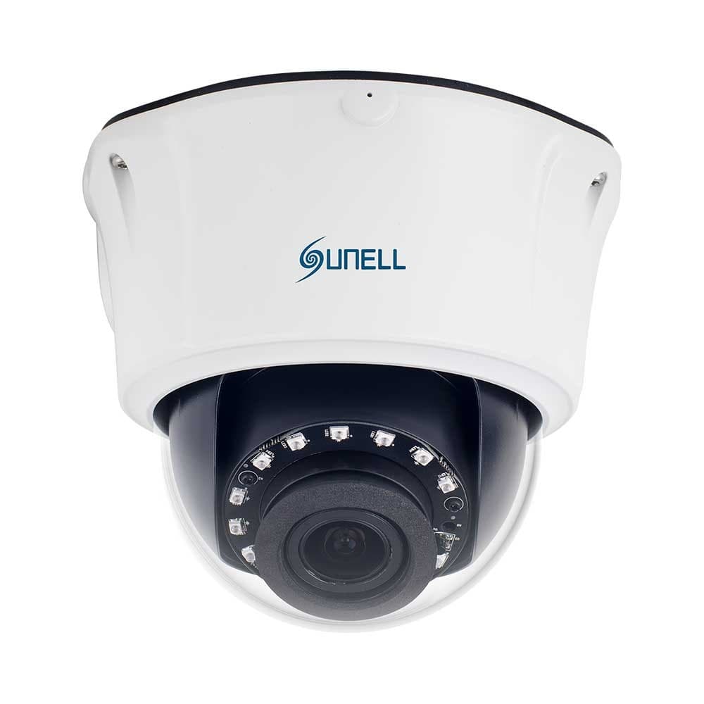 Sunell - SN-IPV57/41CLDR/Z 4MP Motorised Vari-Focal PoE IP Ceiling Dome Camera with Mic