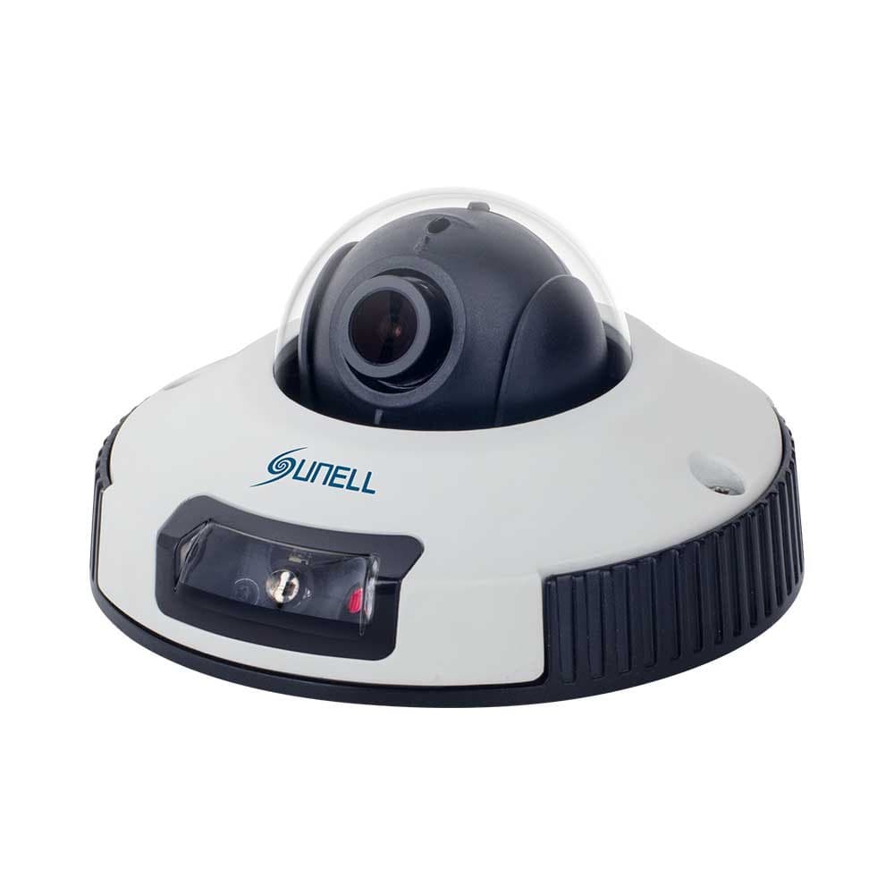 Sunell - SN-IPD57/41ZDR-B 4MP PoE IP Ceiling Dome Camera with Mic