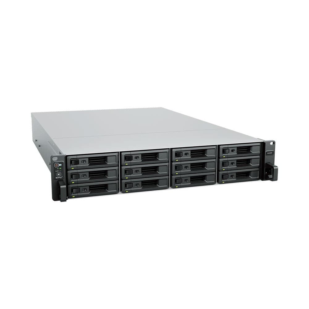 Synology - RackStation SA3400D 12-Bay NAS, 8GB RAM, Intel Xeon, No HDD