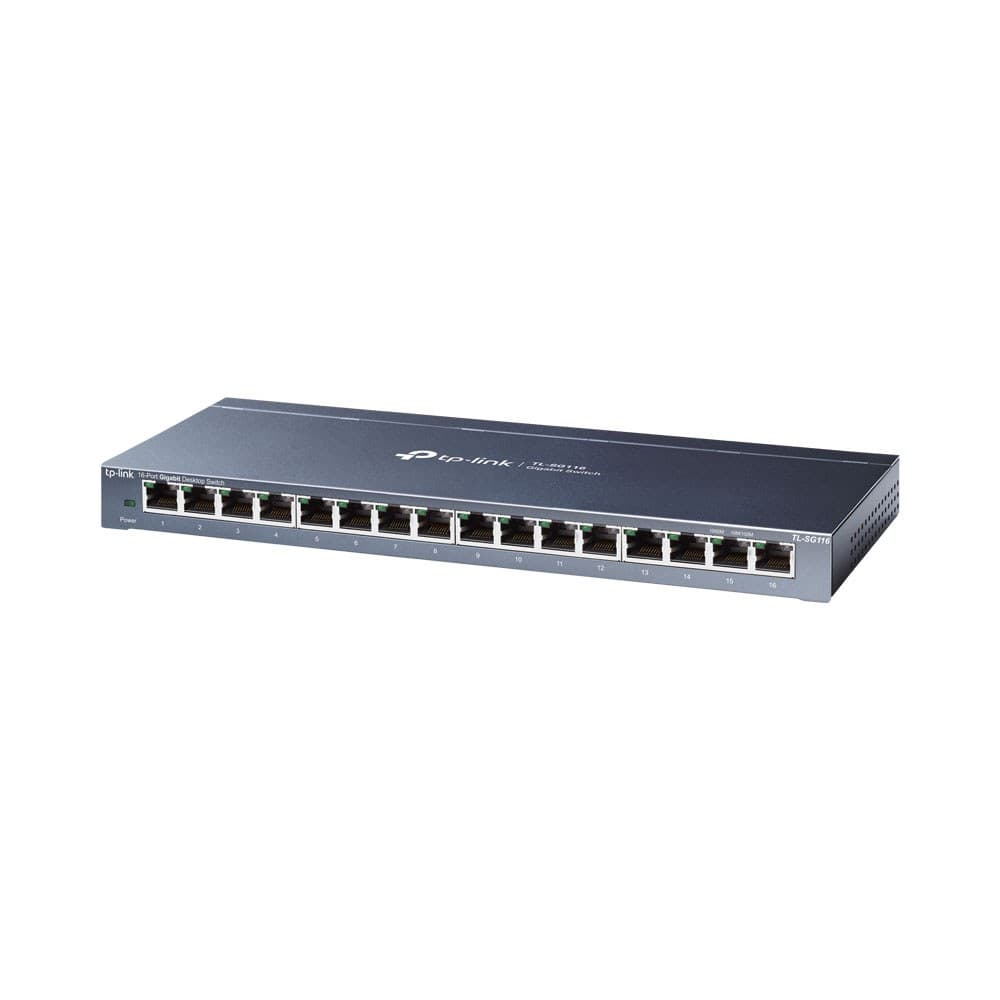 TP-LINK TL-SG116 16-PORT GIGABIT DESKTOP SWITCH