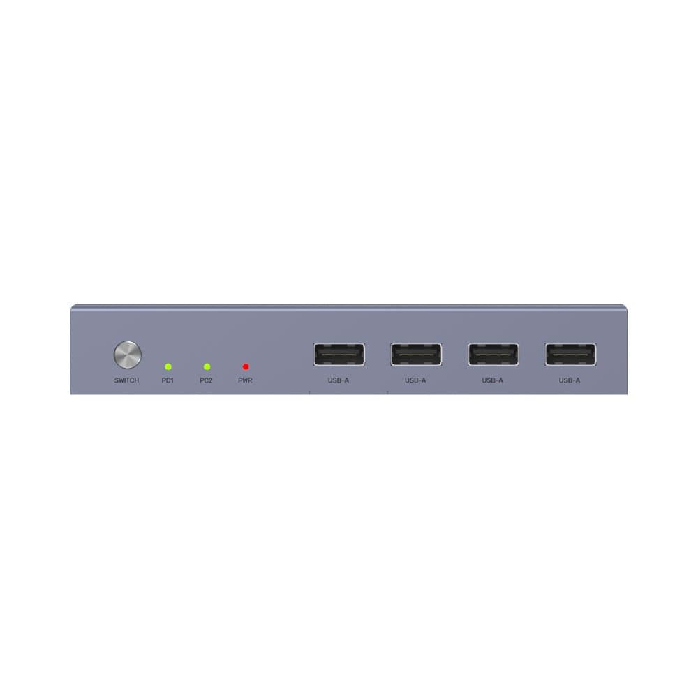 UNITEK 4K HDMI KVM SWITCH – 2 IN, 1 OUT WITH 4-PORT USB (V307A)