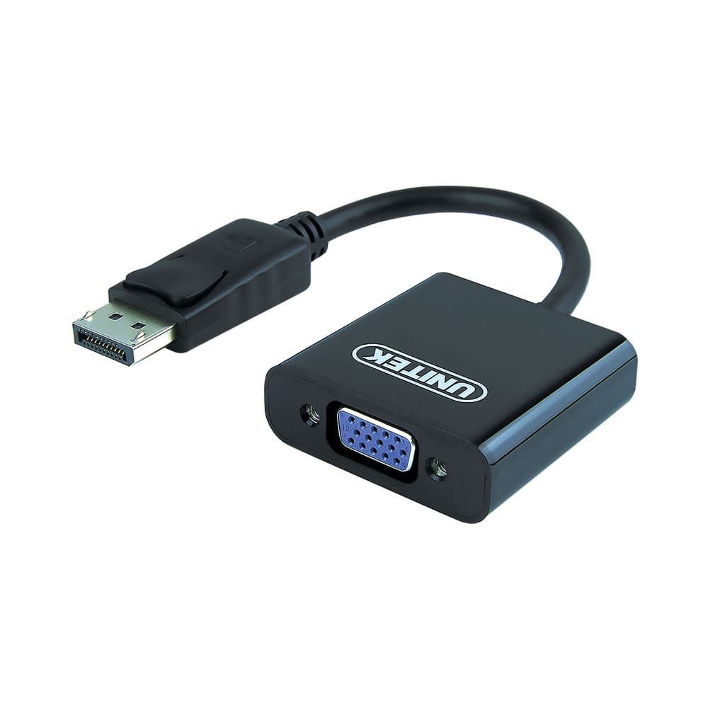 UNITEK 0.2M DISPLAYPORT TO VGA FEMALE CONVERTER