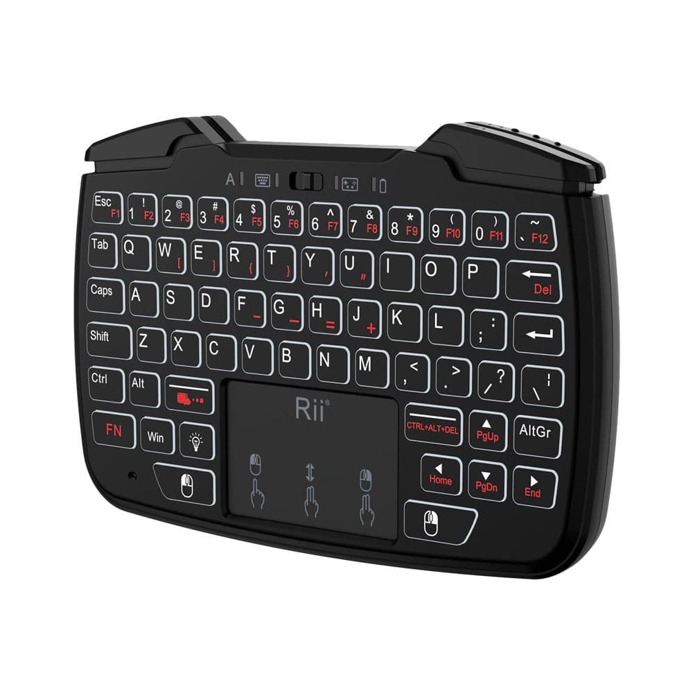 Zoweetek - RK707 2-in-1 Wireless Gamepad and Keyboard with Touchpad