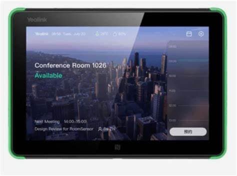 Yealink - 10.1" Multifunctional Meeting Room Scheduling Panel