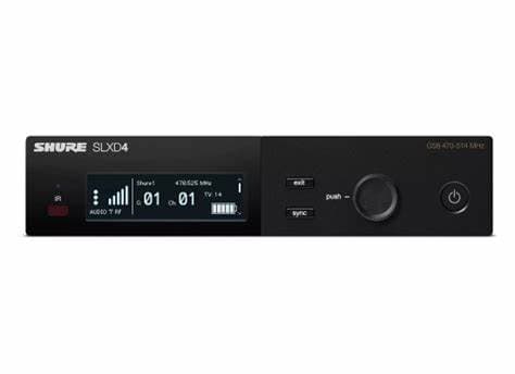 SHURE SLXD4E-G59 Digital Wireless Receiver
