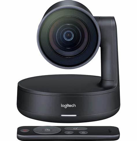 Logitech - Rally Camera, Premium PTZ Camera With Ultra-HD Imaging and Automatic Camera Control
