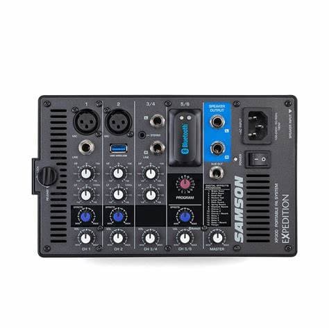 Samson XP300B - Portable all-in-one sound system & Bluetooth-enabled