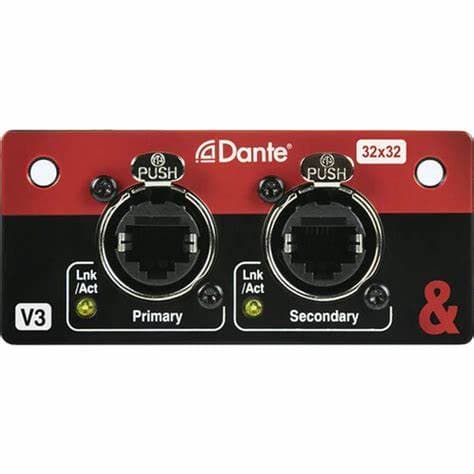 Allen Heath M SQ DANT32 AX - Dante Audio Networking Module for SQ (Version 2) - 32x32