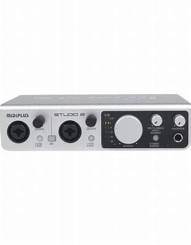 Midi Plus Studio S Soundcard - 2in-2out Audio Interface
