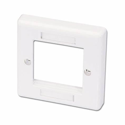 LINDY SINGLE SNAP-IN FACE PLATE – 86X86MM