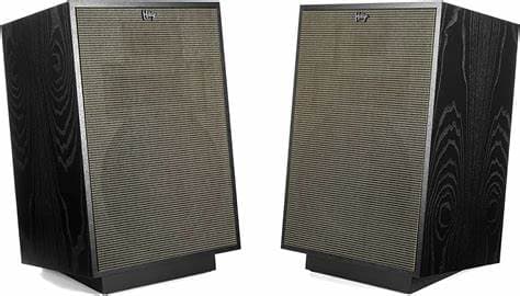 Klipsch Heritage Heresy IV Black Ash Floorstanding Speaker Pair