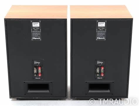 Klipsch Heritage Heresy IV Natural Cherry Floorstanding Speaker Pair