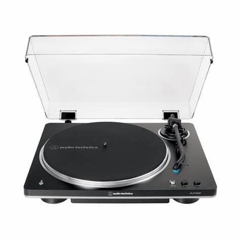 Audio-Technica AT-LP70XBTBS - Black Silver Fully Automatic Wireless Turntable