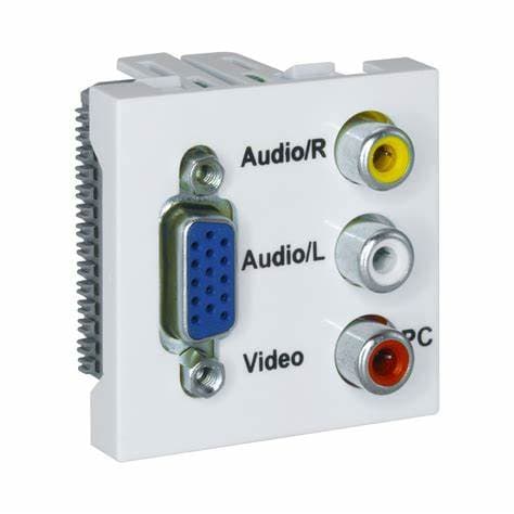 VGA AND 3X RCA MODULE – FULL HEIGHT 45 X