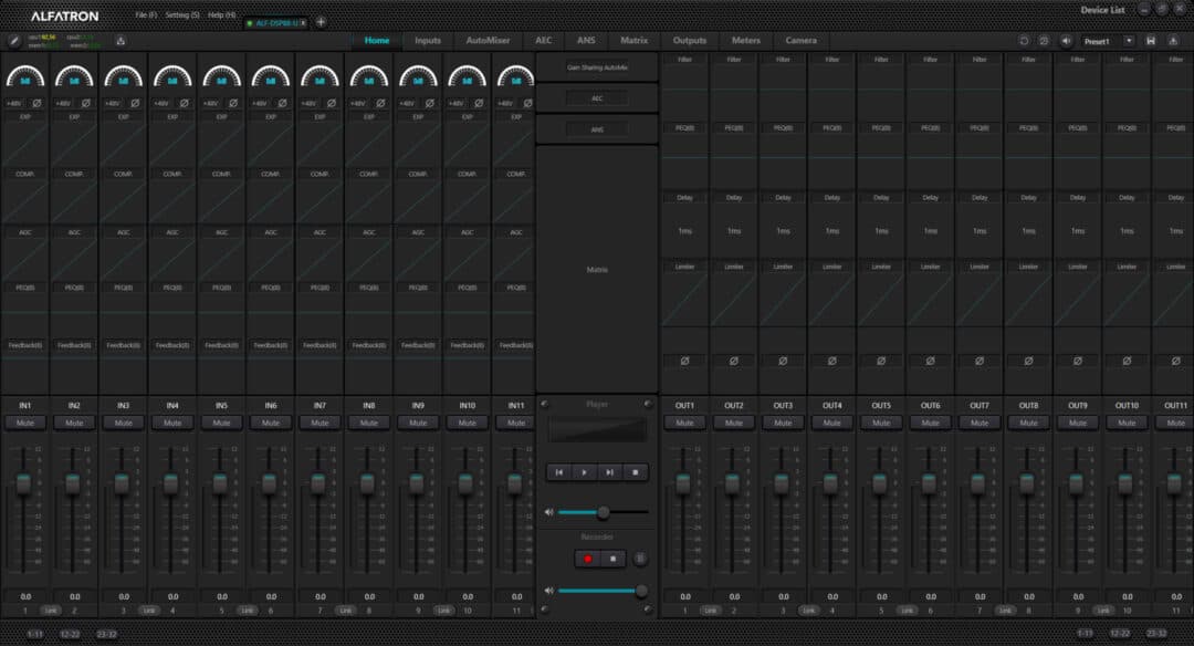 Alfatron ALF-DSP44-U - Digital Signal Processor for Enhanced Audio Performance