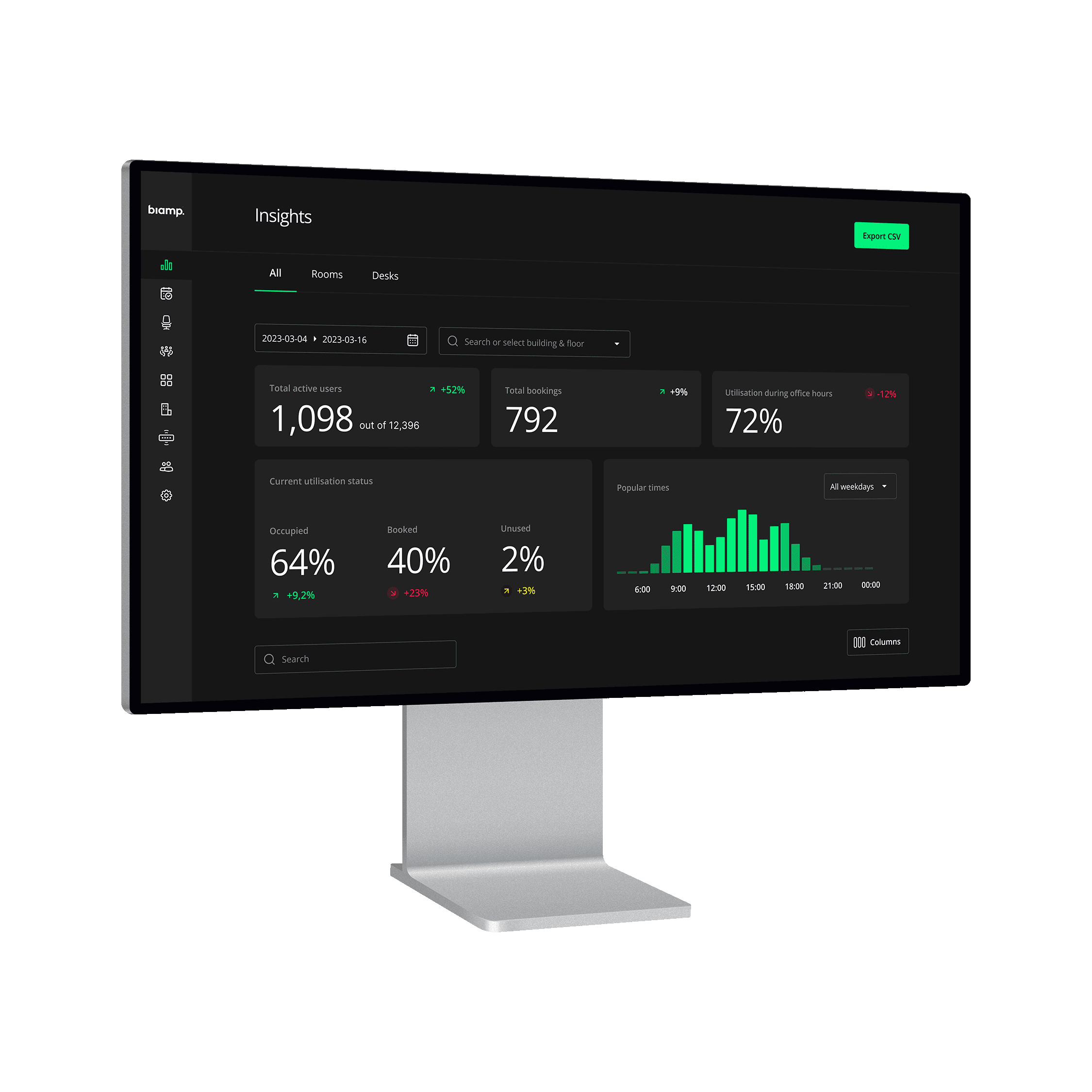 Evoko & Workplace EWL-1001-60