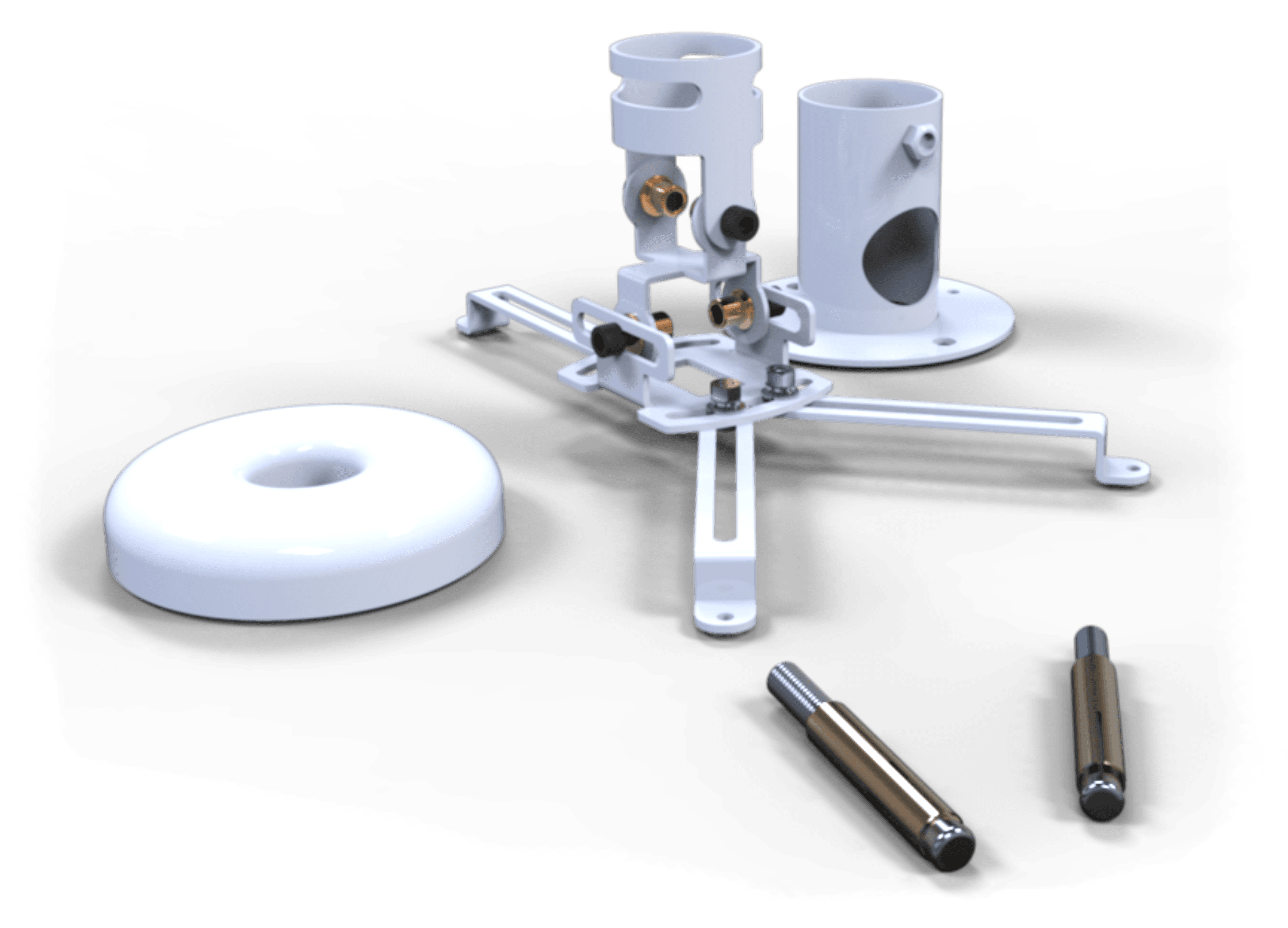 Powerlite XCOMFP-S - NEW Common Footplate Set- With Double-Slot Quick Release
