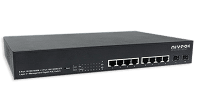 Niveo NGSME8H-AV - 8 port, Gigabit Ethernet Switch