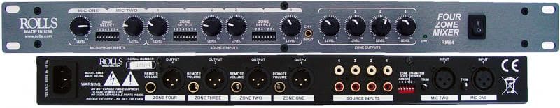 Rolls RM64 - Zone mixer