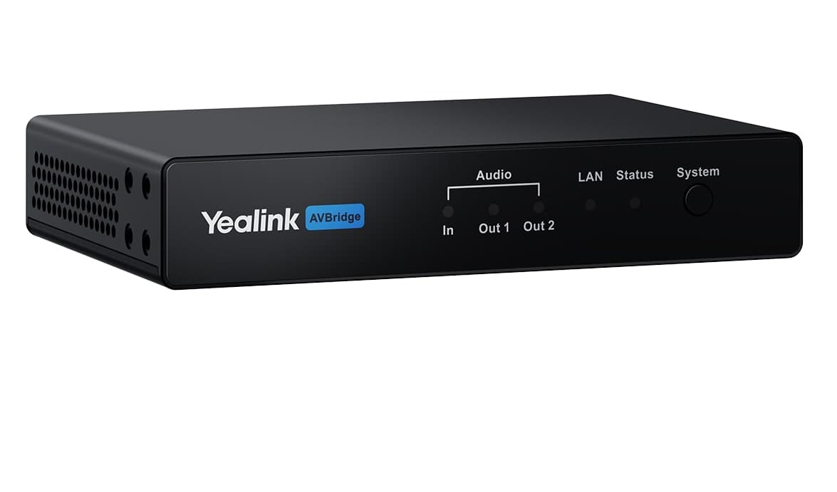 Yealink - Compact Audio Processor and A/V Signal Extender